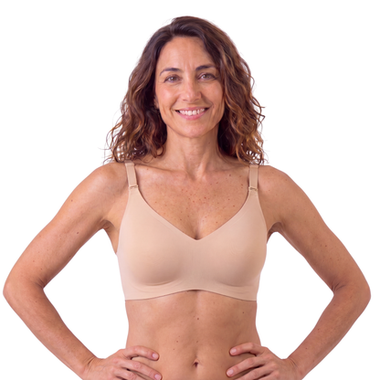 Siléor™ Seamless Jelly V-Neck Bra