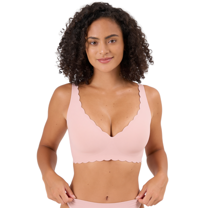 Siléor™ Wave-Edge V-Neck Bra