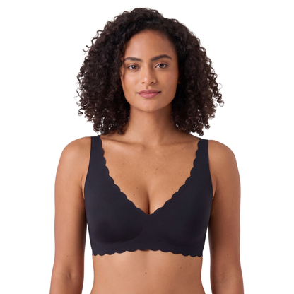 Siléor™ Wave-Edge V-Neck Bra