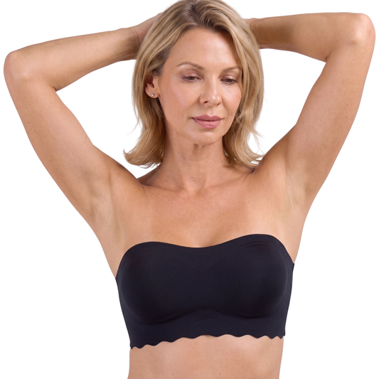 Siléor™ Wave-Edge Bandeau Bra