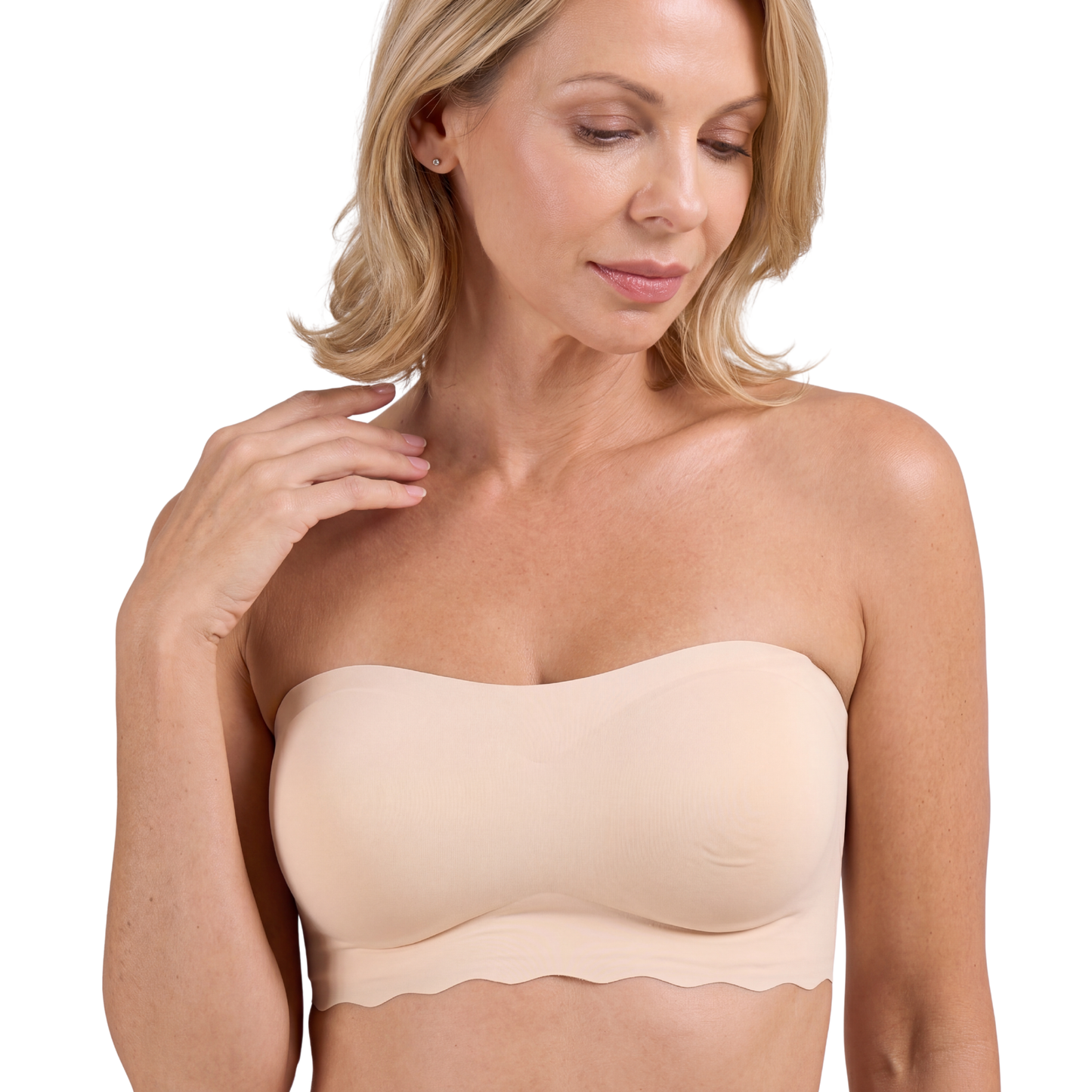 Siléor™ Wave-Edge Bandeau Bra