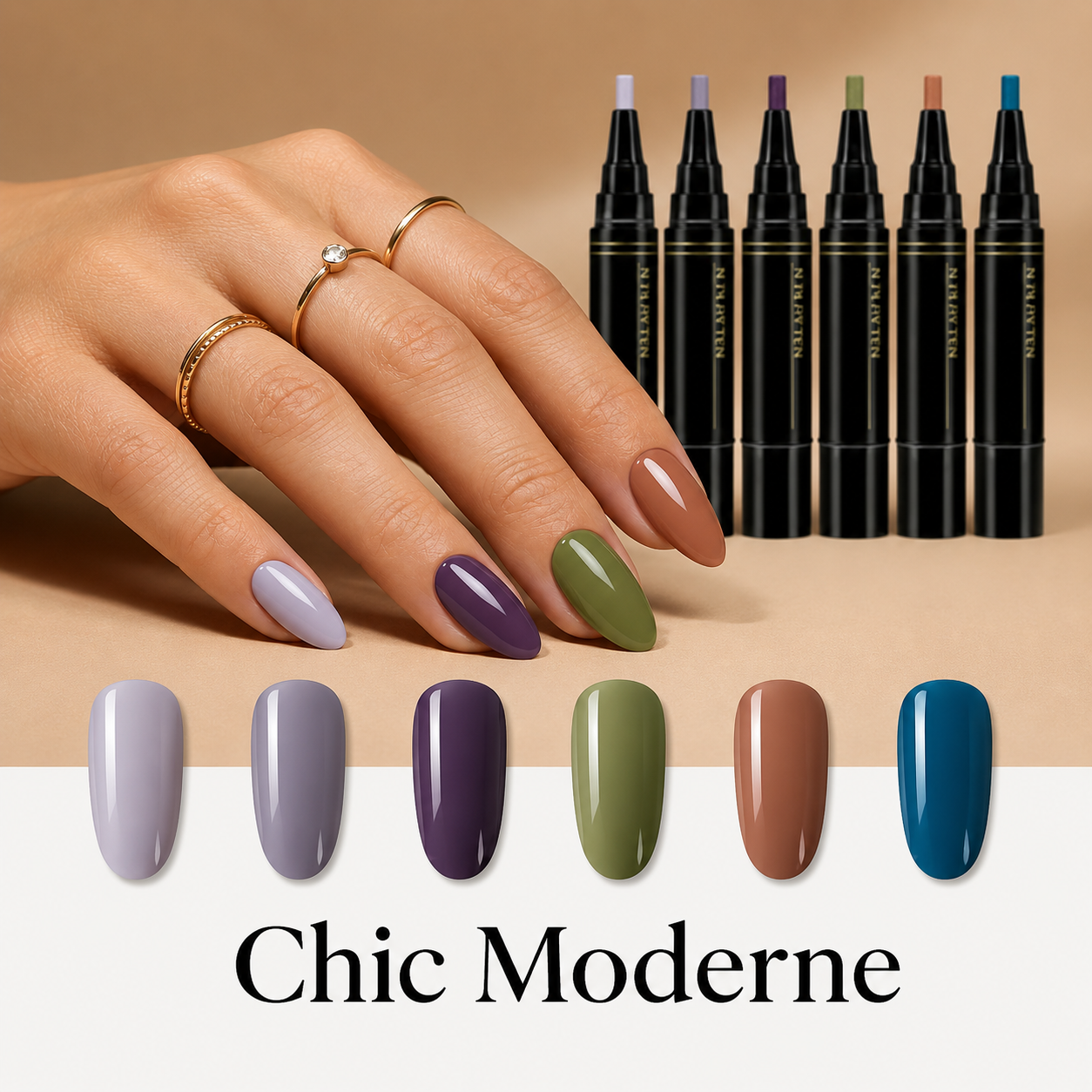 Ensemble de stylos à ongles QuickPolish