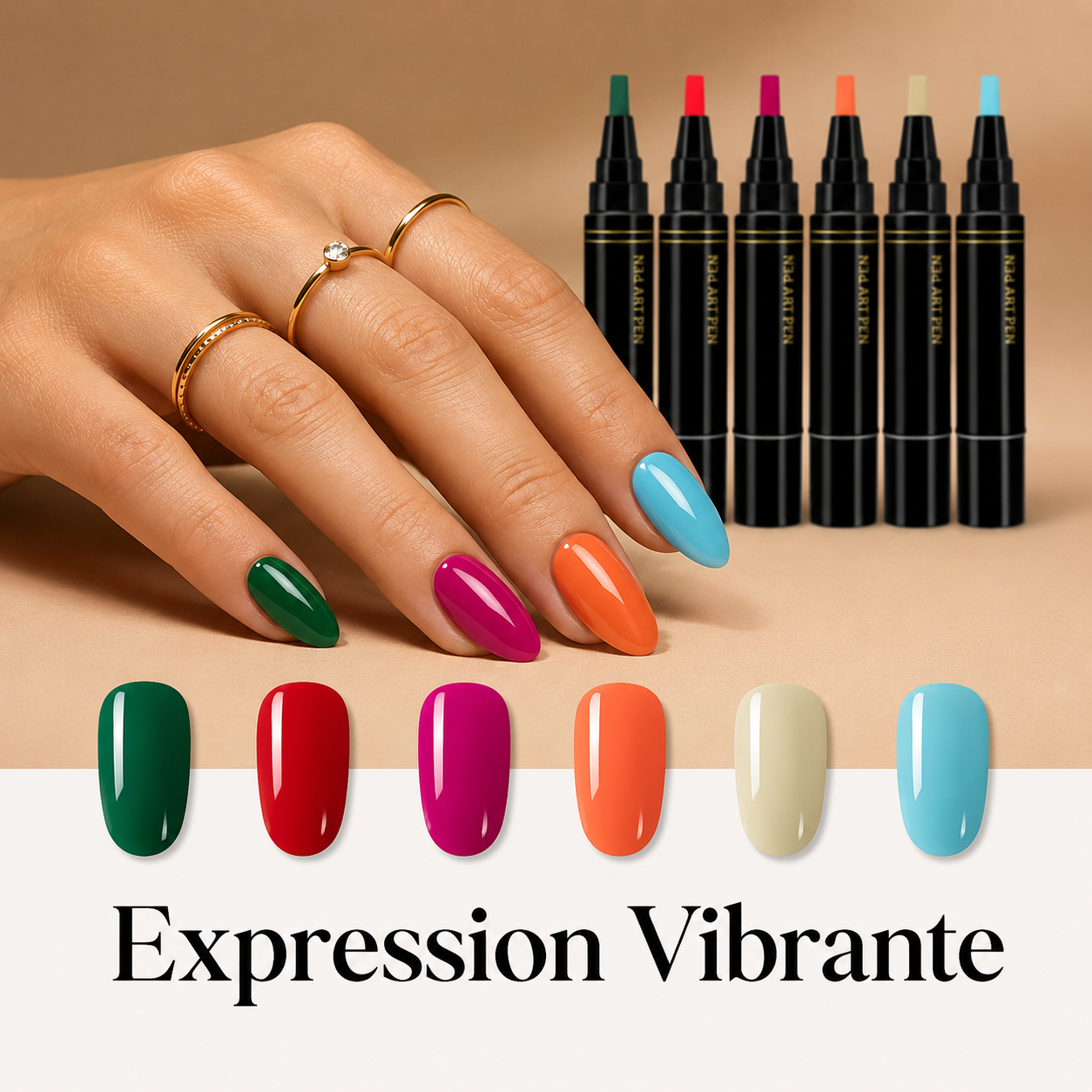 Ensemble de stylos à ongles QuickPolish